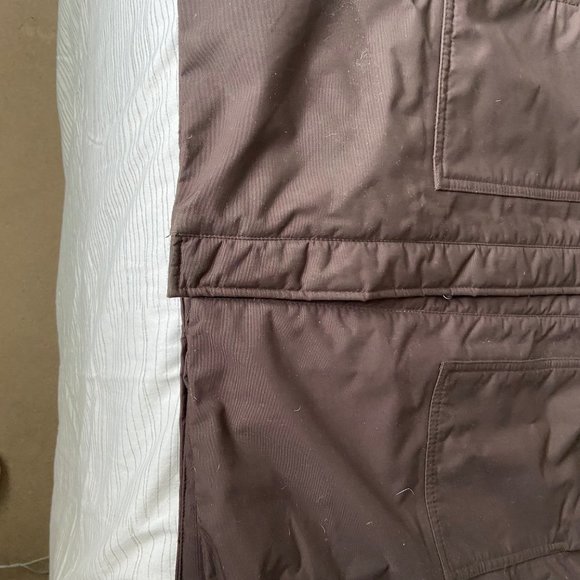 Land's End 3/4 Length Waxed Nylon Shell, Quilten Inner. Size XL EUC - Picture 16 of 16